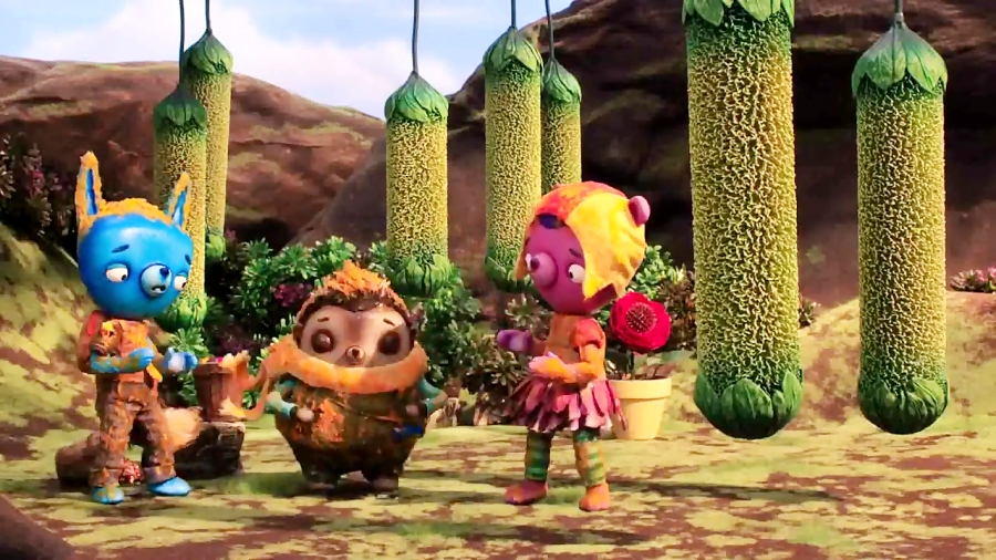 انیمیشن جزیره برگ ریزان - فصل 2 قسمت 8 - Yak Wash The Caterpillar Wing Ding